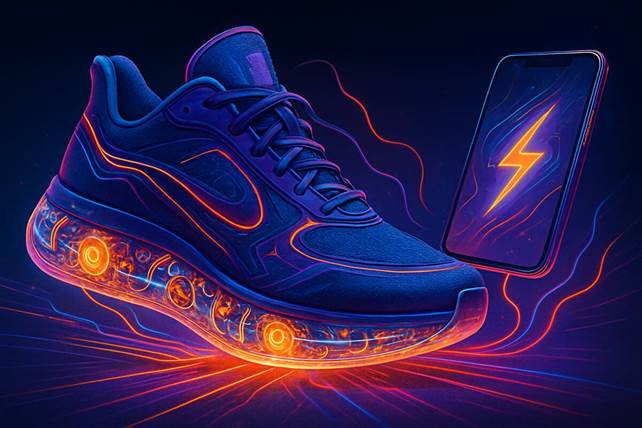 calzado piezoelectrico